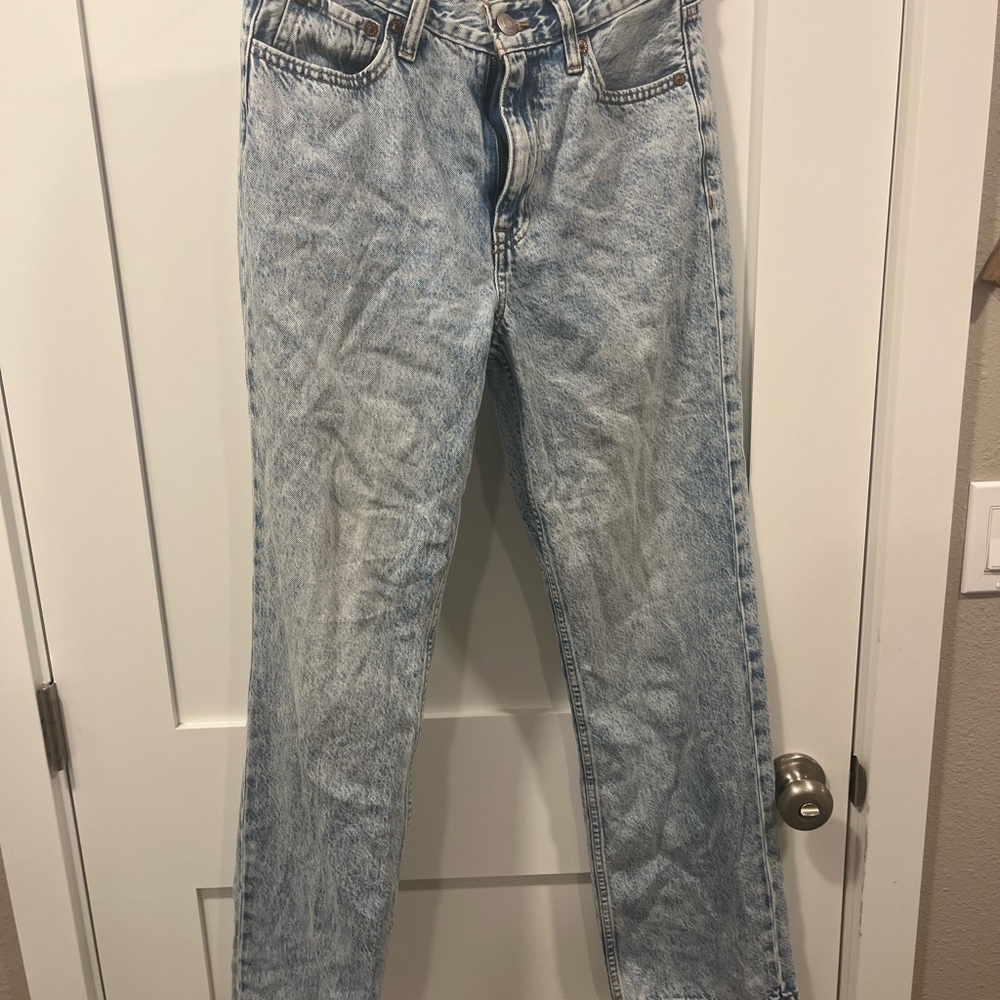Aeropostale Blue Baggy Denim Jeans